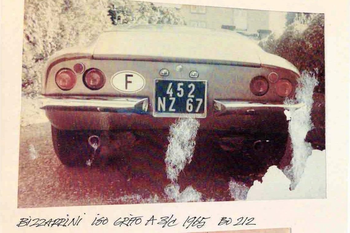 1965 Iso Grifo A3/C