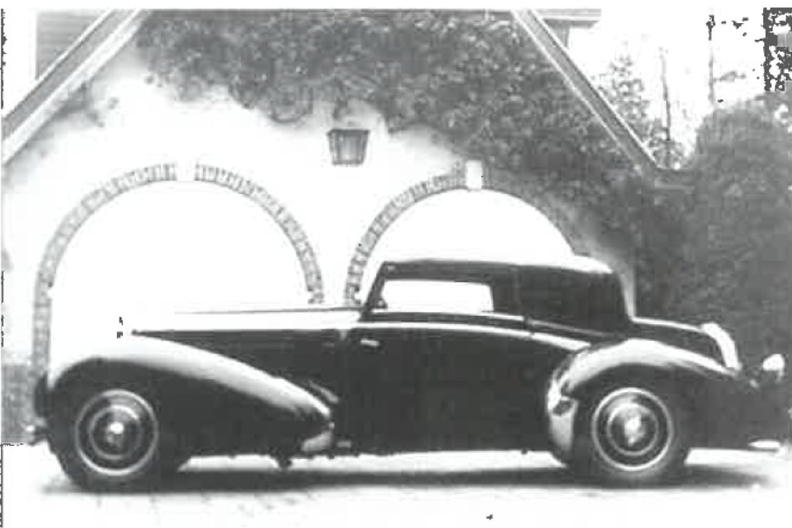 1935 Bentley Derby 3½ Fixed Head Coupe Vesters and Neirinck